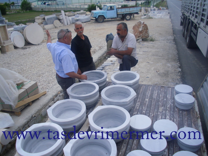 Mermer Kurna Marmara Kulaksız Kurna